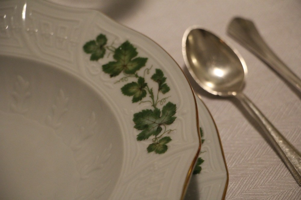 Bild vom gedeckten Tisch