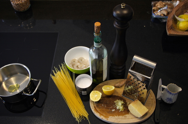 Spaghetti al limone – Zutaten