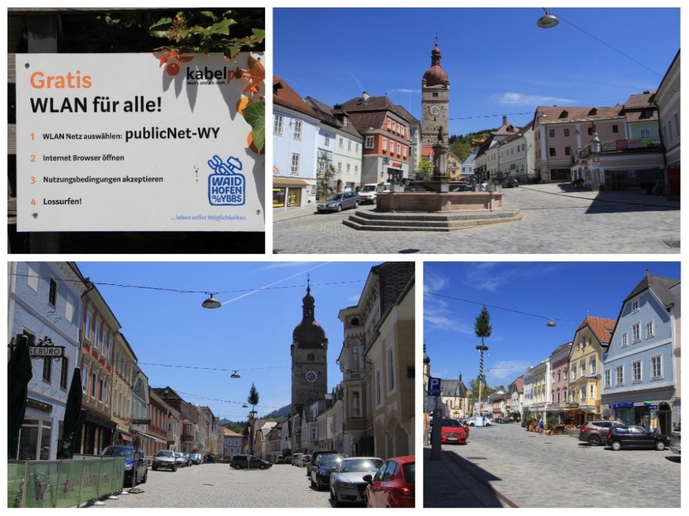 Stadtplätze in Waidhofen