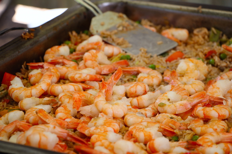 Paella Meeresfrüchte