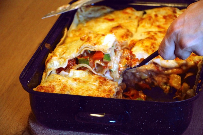 Lasagnestück