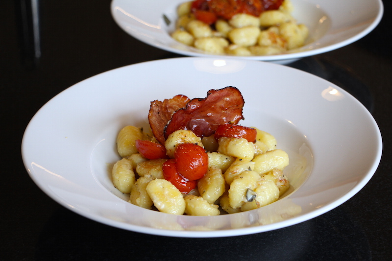 Gnocchi e gorgonzola