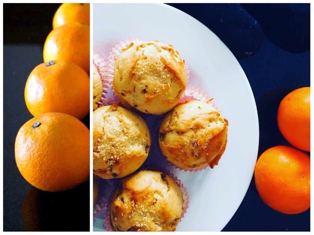 Orangen-Muffins
